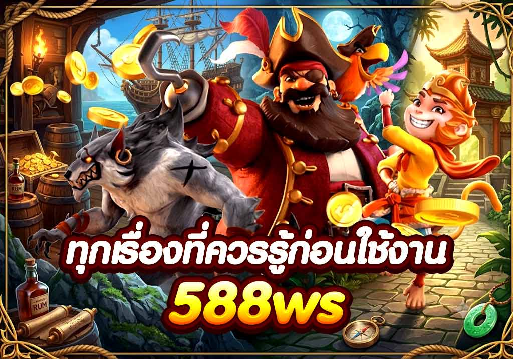 ทุกเรื่องที่ควรรู้ก่อนใช้งาน 588ws